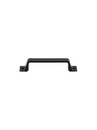 Channing Cabinet Pull - 3 3/4 inch Center-to-Center in Flat Black.